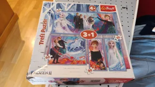 Lote 3 puzzles. Peppa Pig, Frozen y Animales