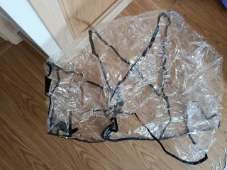 Funda Plástico Carrito Bebé Transparente universal