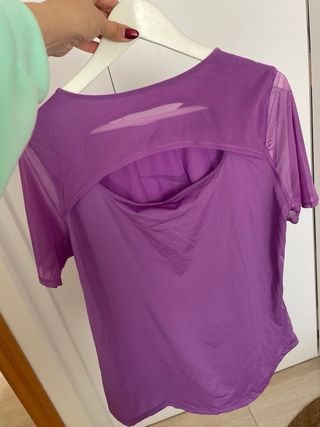 Camiseta Nike Morada Malla