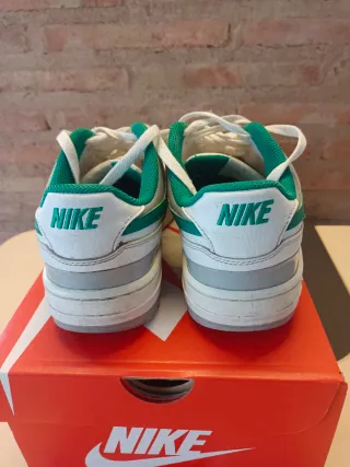 Zapatillas Nike Blancas y Verdes