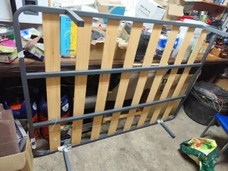 Somier metálico y de madera