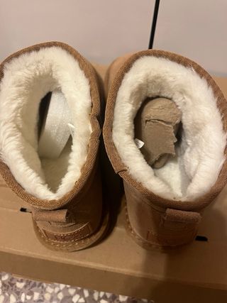 Botines estilo UGG Marrones Talla 40