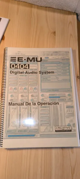 Tarjeta Sonido E-MU 0404