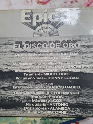 Vinilo LP Epic 2 y 3