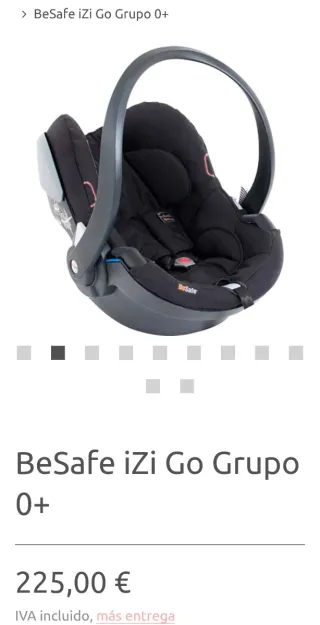 Silla de coche BeSafe izi go para bebé