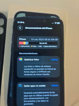 iPhone 12 mini 256GB Negro