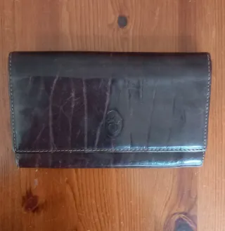 Portafoglio Montini donna in pelle marrone