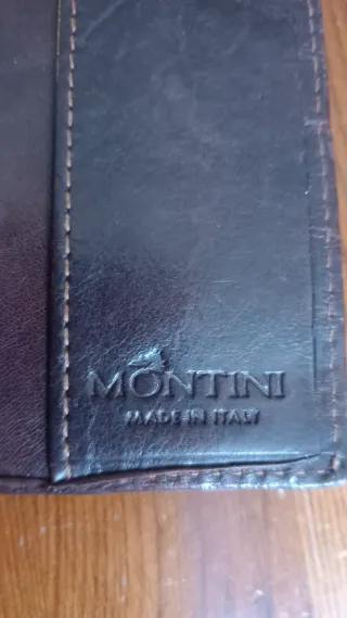 Portafoglio Montini donna in pelle marrone
