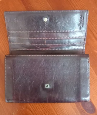 Portafoglio Montini donna in pelle marrone