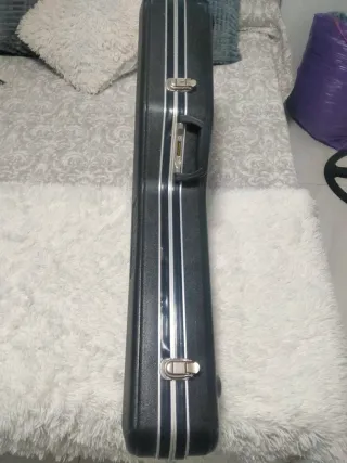 Estuche para guitarra española azul