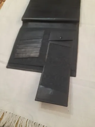 Porta documenti vintage in pelle