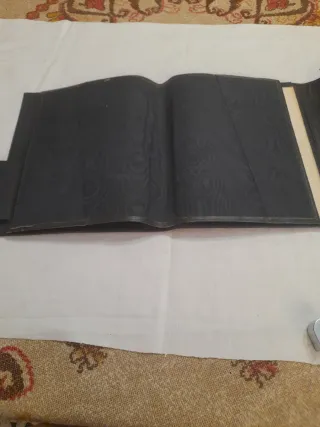 Porta documenti vintage in pelle