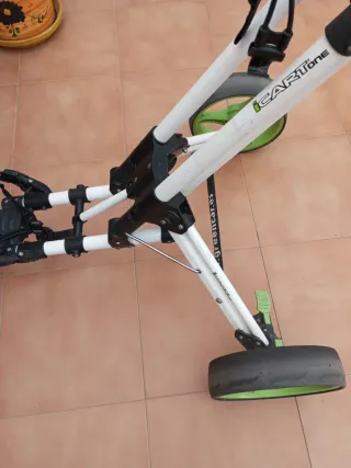 Carro de golf 3 ruedas para bolsa  de golf