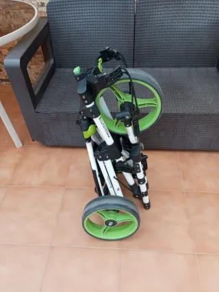 Carro de golf 3 ruedas para bolsa  de golf