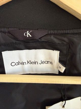Chaqueta Bomber Calvin Klein Negra