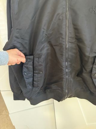 Chaqueta Bomber Calvin Klein Negra