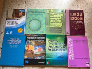 Coleccion libros Magisterio y Psicopedagogía