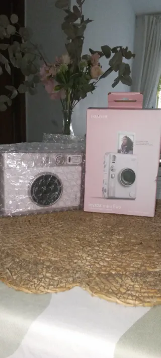 Instax Mini Evo Rosa Fujifilm