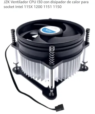 Ventilador Disipador CPU JZK