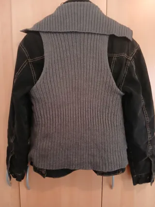 Chaleco lana y pelo sintético Talla M