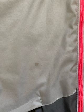 Giacca a vento bambina grigia