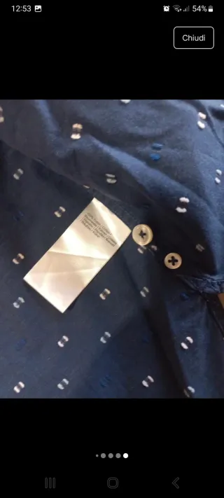 Camicia uomo Lacoste vintage in cotone