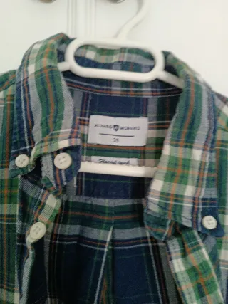 Camisa de cuadros Álvaro Moreno