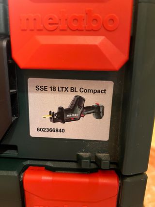 Conjunto Metabo LTX 18V