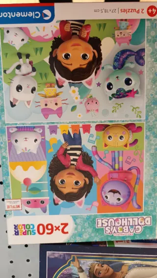 3 Puzzles Gabby's Dollhouse 48 piezas