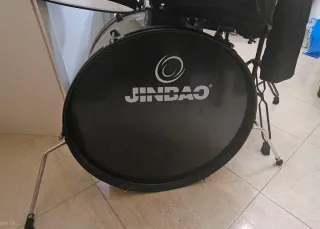 Batería Musical Completa Negra