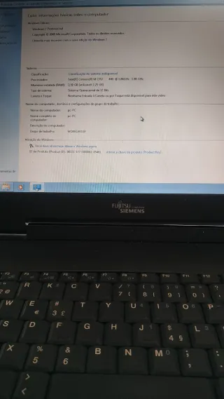 Portátil Fujitsu Siemens