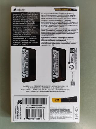 32GB RAM DDR4 (2x16GB) Corsair Vengeance LPX