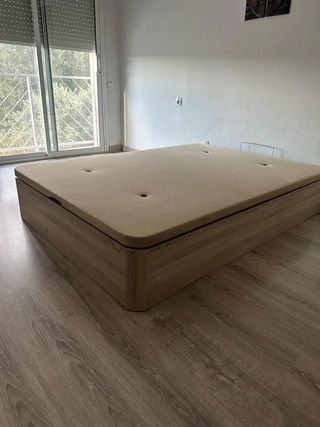 Canapé abatible y colchón