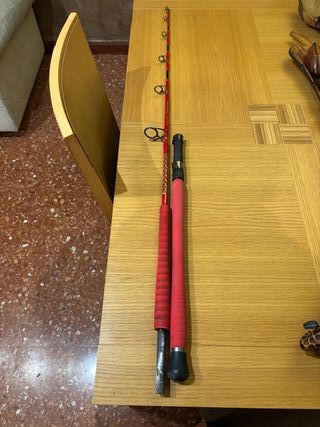 Caña Jigging Fisherman Red Tail