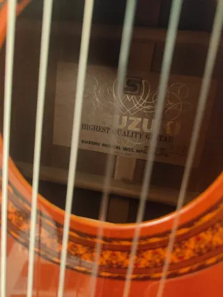 Guitarra Clásica Manji Suzuki mod202 año 1970