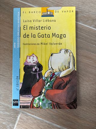 El misterio de la Gata Maga (El barco de vapor:...