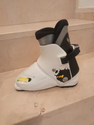 Botas de esquí blancas