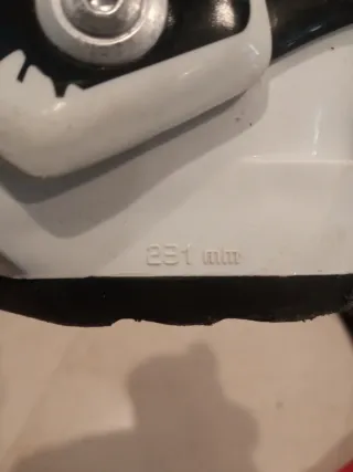 Botas de esquí blancas