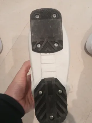 Botas de esquí blancas