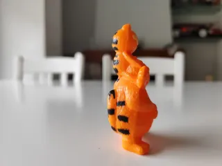 Boneco Garfield Laranja