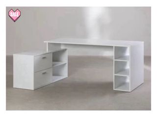 Mesa de oficina blanca