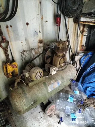 Compresor de aire industrial