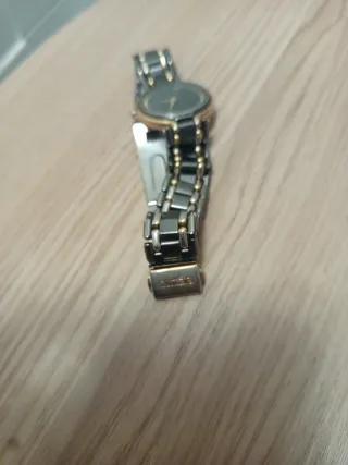 Reloj de moda hombre oro y plata1