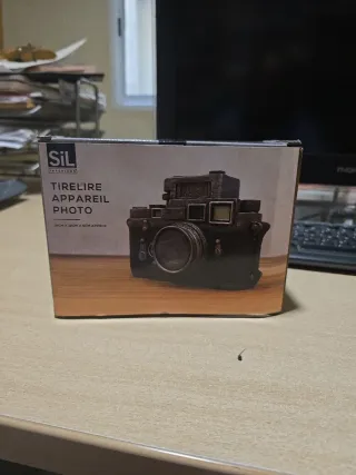 Hucha Cámara Fotográfica Vintage