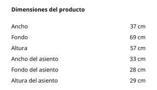 Mecedora infantil Ikea blanca