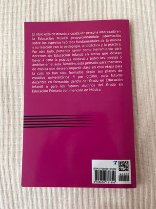 Libro Música para la Educación Infantil