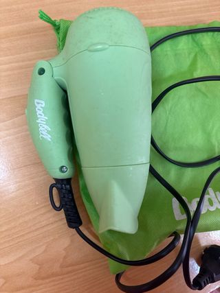 Secador de viaje Bodybell verde