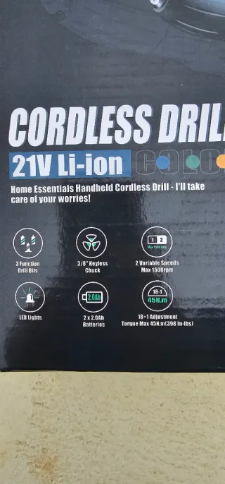 Taladro Inalámbrico Sundpey 21V Li-ion