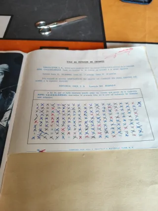 Colección Cromos Pipi Calzaslargas