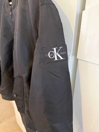 Chaqueta Bomber Calvin Klein Negra